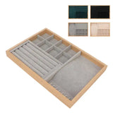 Triple Use Jewelry Drawer Insert Display Tray