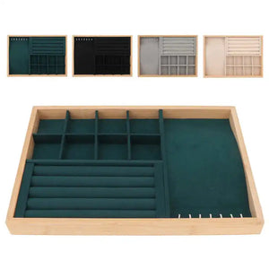 Triple Use Jewelry Drawer Insert Display Tray