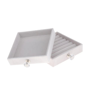 Jewelry Earrings Holder Stand Drawer Organizer