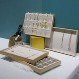 Jewelry Earring Display Stand Tray Jewelry Storage Organizers