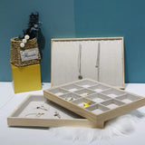 Jewelry Earring Display Stand Tray Jewelry Storage Organizers