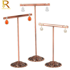 Metal Earring Navel Ring Display Rack 3pcs/set Organizer Holder Counter