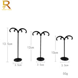 Metal Earring Navel Ring Display Rack 3pcs/set Organizer Holder Counter