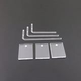 Clear Acrylic Earring Stand Holder Display Shelf Organizer