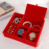 Jewelry Earring Watch Bracelet Storage Box Organizer