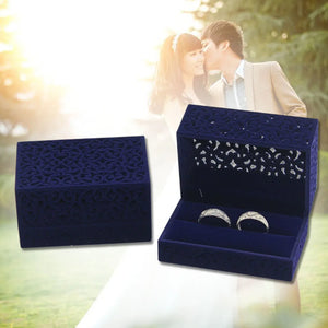 Jewelry Engagement Ring Box Wedding Holder Organizer Gift Storage