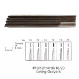 Jewelry Engraving Carving Set Lining Gravers Wire Hooking Graver Jewelry Tools