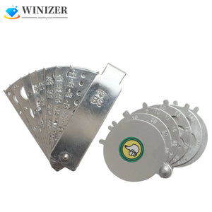 Gemstone Measuring Tool Millimeters Gem Gauge Stone Accessory Fan Jewelry Equipm