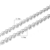 Men's Titanium Steel Necklace Chain High Never Fade