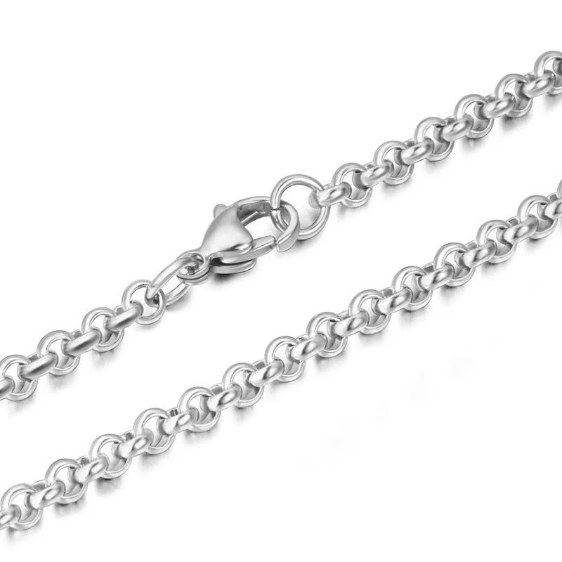 Men's Titanium Steel Necklace Chain High Never Fade