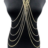 Sexy Collar Tassels Body Chain for Women Girls