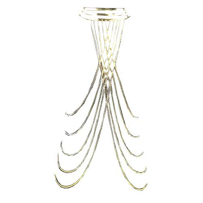Sexy Collar Tassels Body Chain for Women Girls