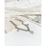 Stainless Steel Zircon Bracelet for Women
