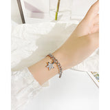 Stainless Steel Zircon Bracelet for Women
