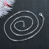 Rose & Silve O Shape Chain Necklace Chokers