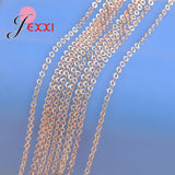 Rose & Silve O Shape Chain Necklace Chokers