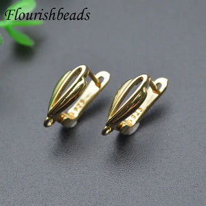 Earring Hooks 12x15mm 30pcs/lot Anti Fading DIY Jewelry Findings