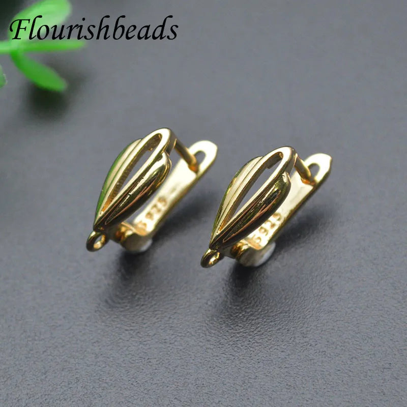 Earring Hooks 12x15mm 30pcs/lot Anti Fading DIY Jewelry Findings