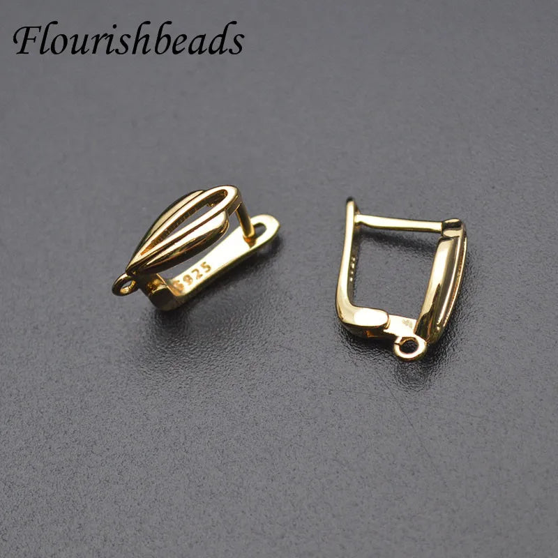 Earring Hooks 12x15mm 30pcs/lot Anti Fading DIY Jewelry Findings