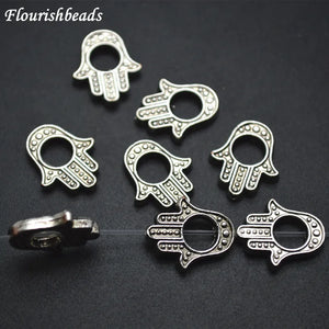 12x16mm Metal Alloy Hand Charms for Necklace or Bracelets Making