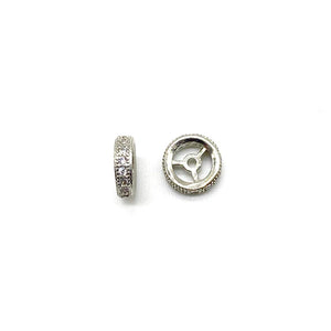 10mm CZ Spacer Beads for Necklaces Bracelet Making