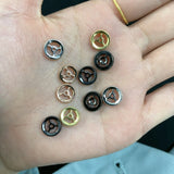 10mm CZ Spacer Beads for Necklaces Bracelet Making