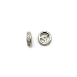 10mm CZ Spacer Beads for Necklaces Bracelet Making