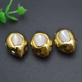 Big Size Shell Spacer Beads DIY Necklace