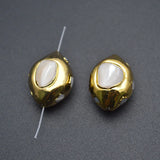 Big Size Shell Spacer Beads DIY Necklace