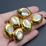 Big Size Shell Spacer Beads DIY Necklace