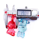 Acrylic Rabbit Necklace Pendant Charms Earring Toy DIY 50pcs