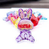 Acrylic Rabbit Necklace Pendant Charms Earring Toy DIY 50pcs