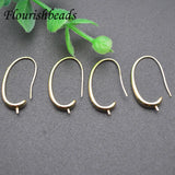 Nickel-Free Gold Plated Earrings Hooks 50pcs