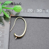 Nickel-Free Gold Plated Earrings Hooks 50pcs