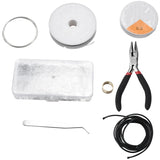 Jewelry Findings Set Pliers Silver Beading Repair Tools Kit