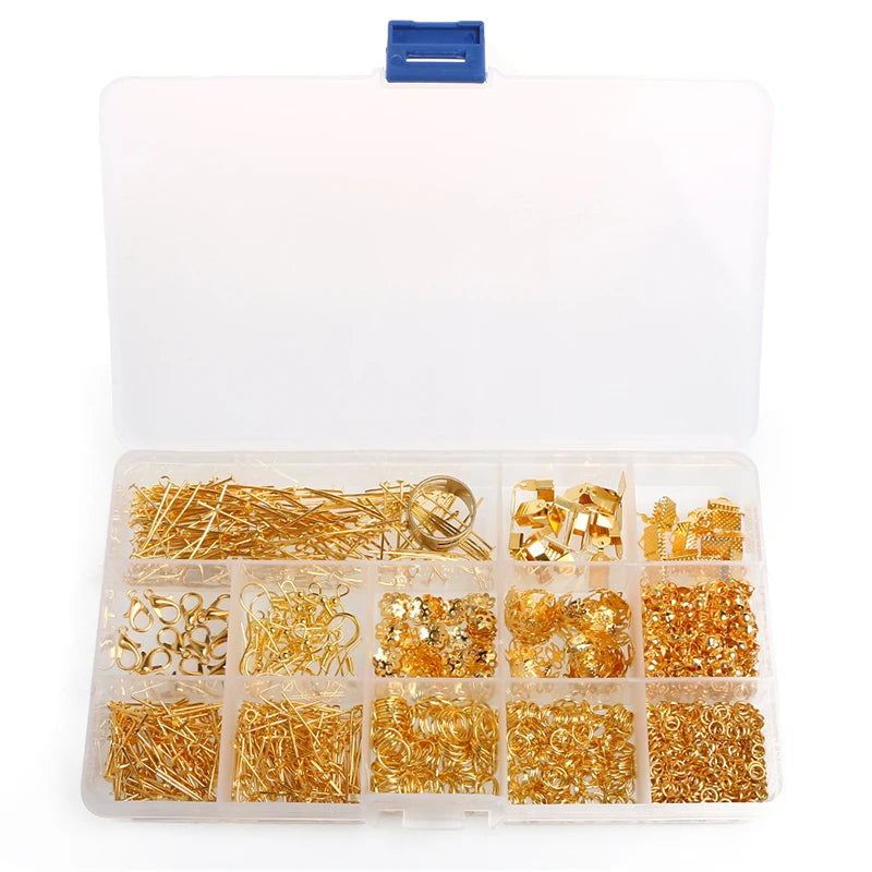 Jewelry Findings Tools Kit Lobster Clasp Earring Hook Repair Tools
