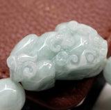 Dance of Love Jadeite Pixiu Bracelet for Ladies