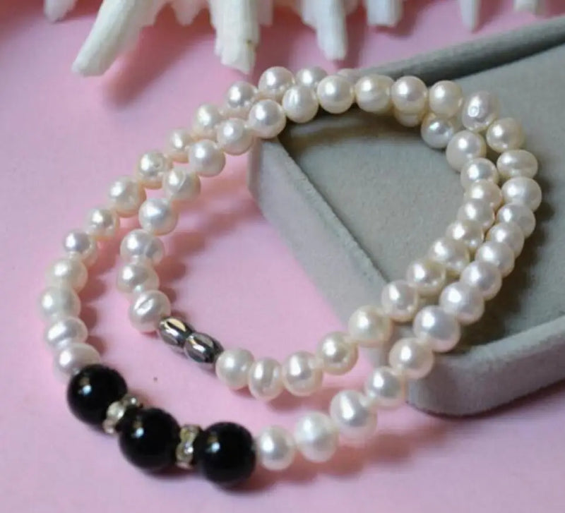 Natural Pearl Necklace Jewelry