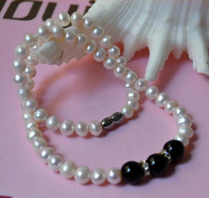 Natural Pearl Necklace Jewelry