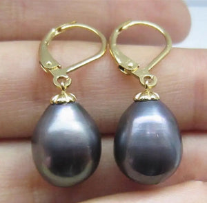 Baruque 9-10mm South Sea Pearl AAA+ Swing earrings