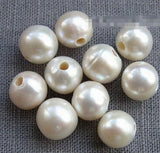 Potato Pearl Freshwater Pearl Large Hole 8.5-9.5mm 10Pcs