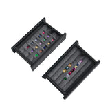 Jewelry Gem Stone Display Holder Loose Diamond Storage Case V Groove Jar
