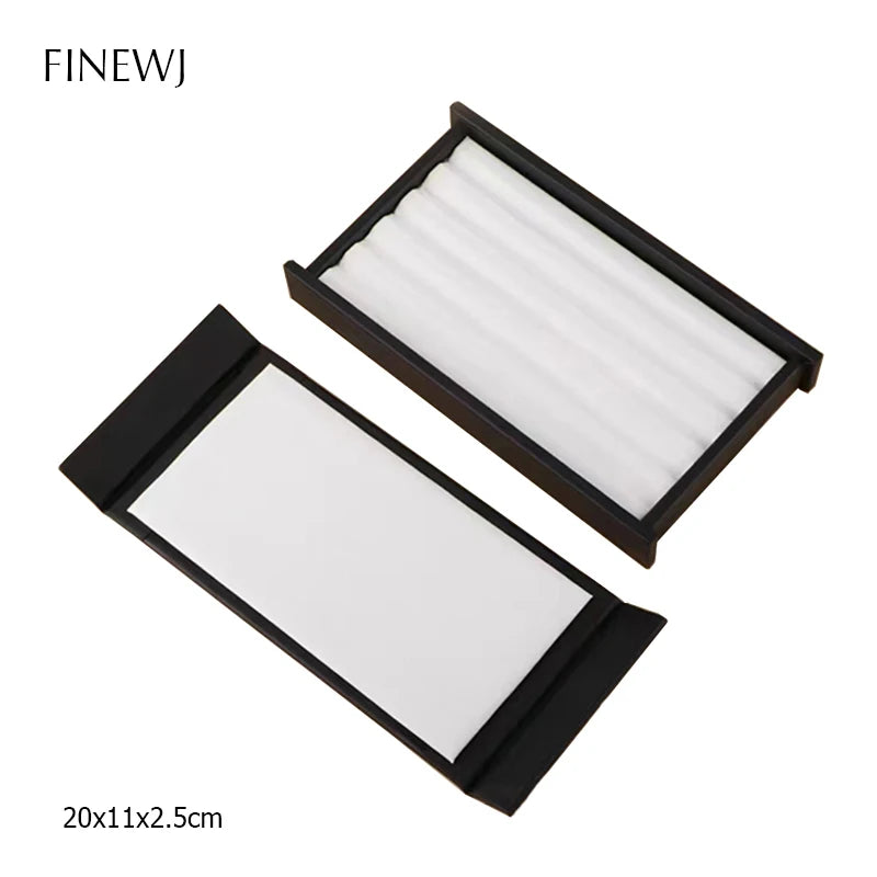 Jewelry Gem Stone Display Holder Loose Diamond Storage Case V Groove Jar