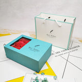 Rose Cardboard Jewelry Box for Women