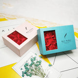 Rose Cardboard Jewelry Box for Women