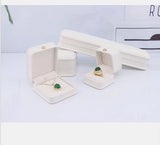 Pink Earring Storage Box Necklace Holder Wedding Jewelry Organiz