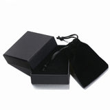 Jewelry Display Box with Flannel Bag Pendant Necklace Bracelet Organizer