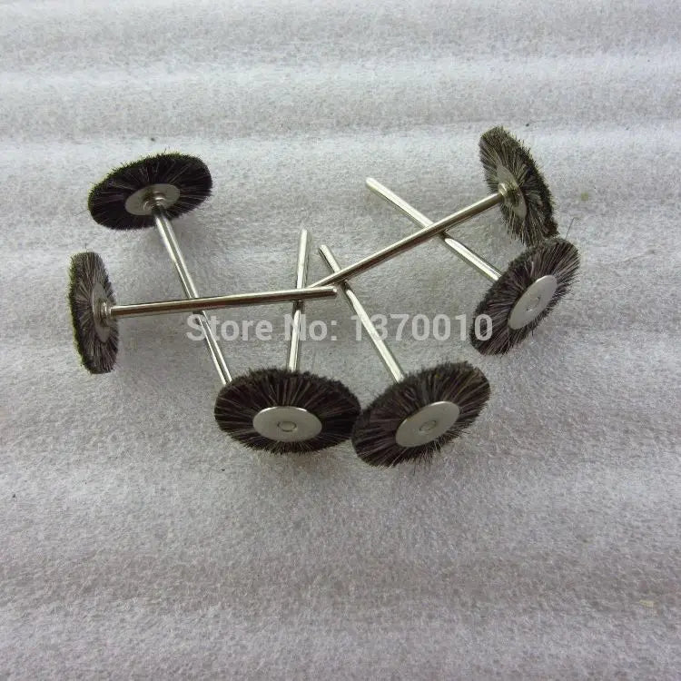 Silver Mini Polishing Brushes Engraving Burnishing Cleaning Carving Rotary Brush