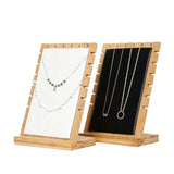 Wooden Jewelry Hanger Stand Necklace Bracelet Organizer