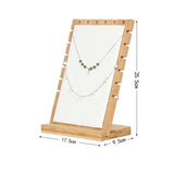 Wooden Jewelry Hanger Stand Necklace Bracelet Organizer